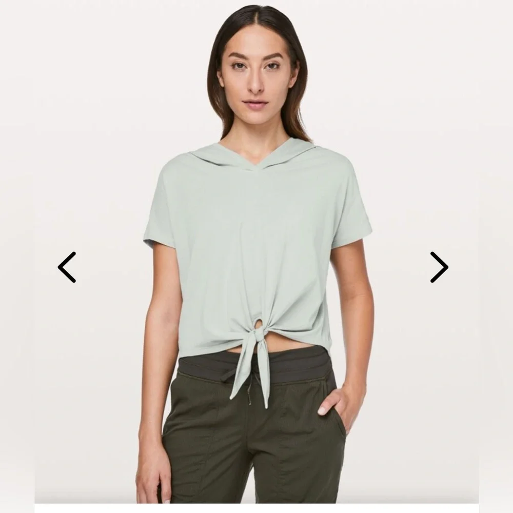 Lululemon Knot Going to Fly Tee *Hood